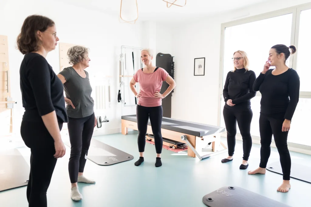 studio pilates groupe cours collectifs
